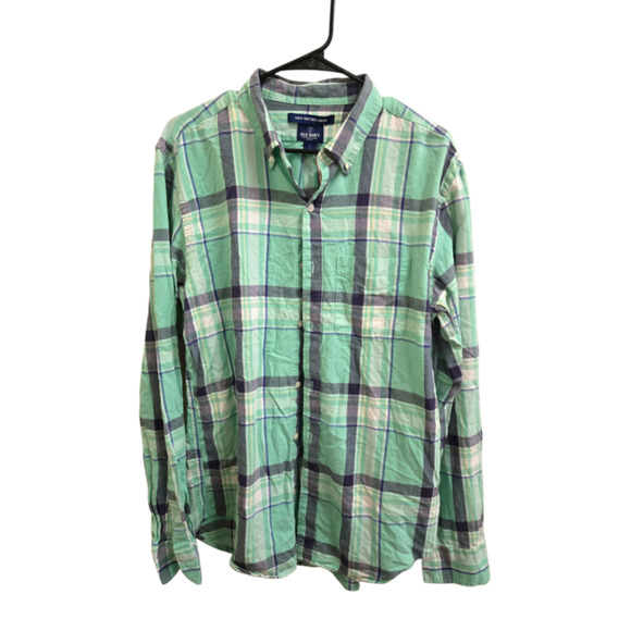Very Good L Old Navy Button-Down Shirt - Picture 1 of 2